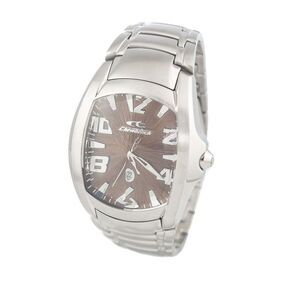 Chronotech Silver Stainless Steel Dress Men's Watch